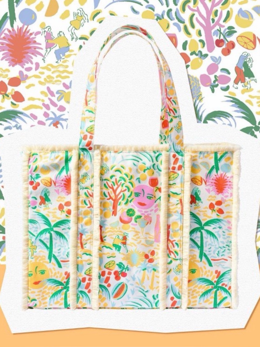 Roller Rabbit Beach Tote - Picture 5 of 6